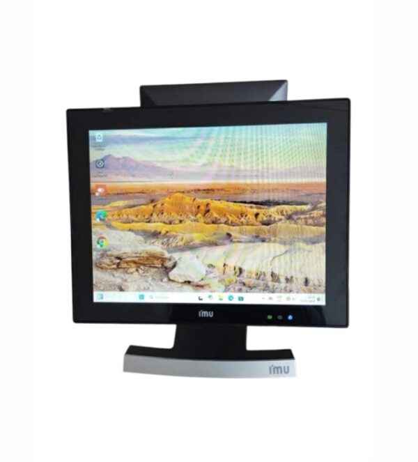 Equipo POS IMUPOS + Pantalla posterior / CORE I3 12VA| 8GB | 256GB